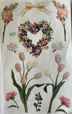 SPRING BLOOM Stickers(11pc) Mrs. Grossman’s•Tulip•Wreath •Garden•Roses •Flowers•