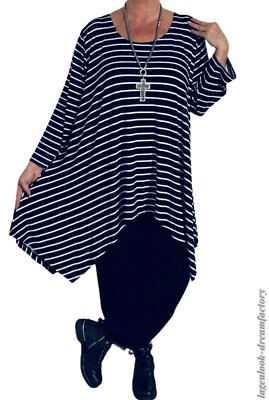 LAGENLOOK Top Long-Shirt Tunika Sand-grau L XL XXL XXXL 44 46 48 - Foto 14