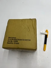 Box of 24 - Lutz Hardware OEM 4-in-One Pocket Mini Screwdriver by Gorilla Glue