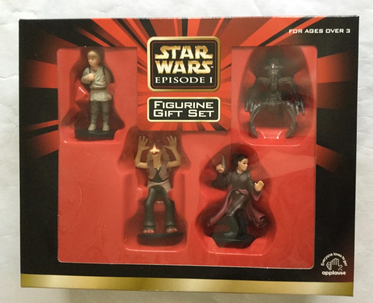 STAR WARS EPISODE I APPLAUSE FIGURINE GIFT SET NEW | eBay