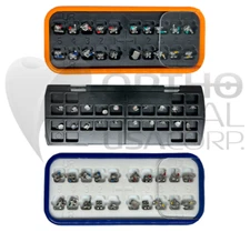 Orthodontic Brackets MIM monoblock MINI W/H 3,4,5 USA Seller Orthodentalusa Corp