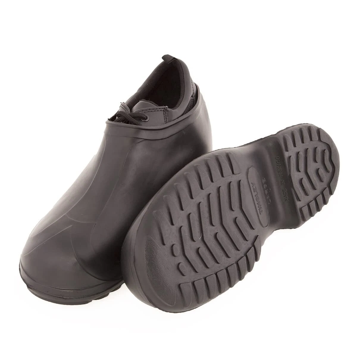 2300 Black PVC Rubber Waterproof Over Work Boots Shoes Rain Snow Galoshes SM-3XL