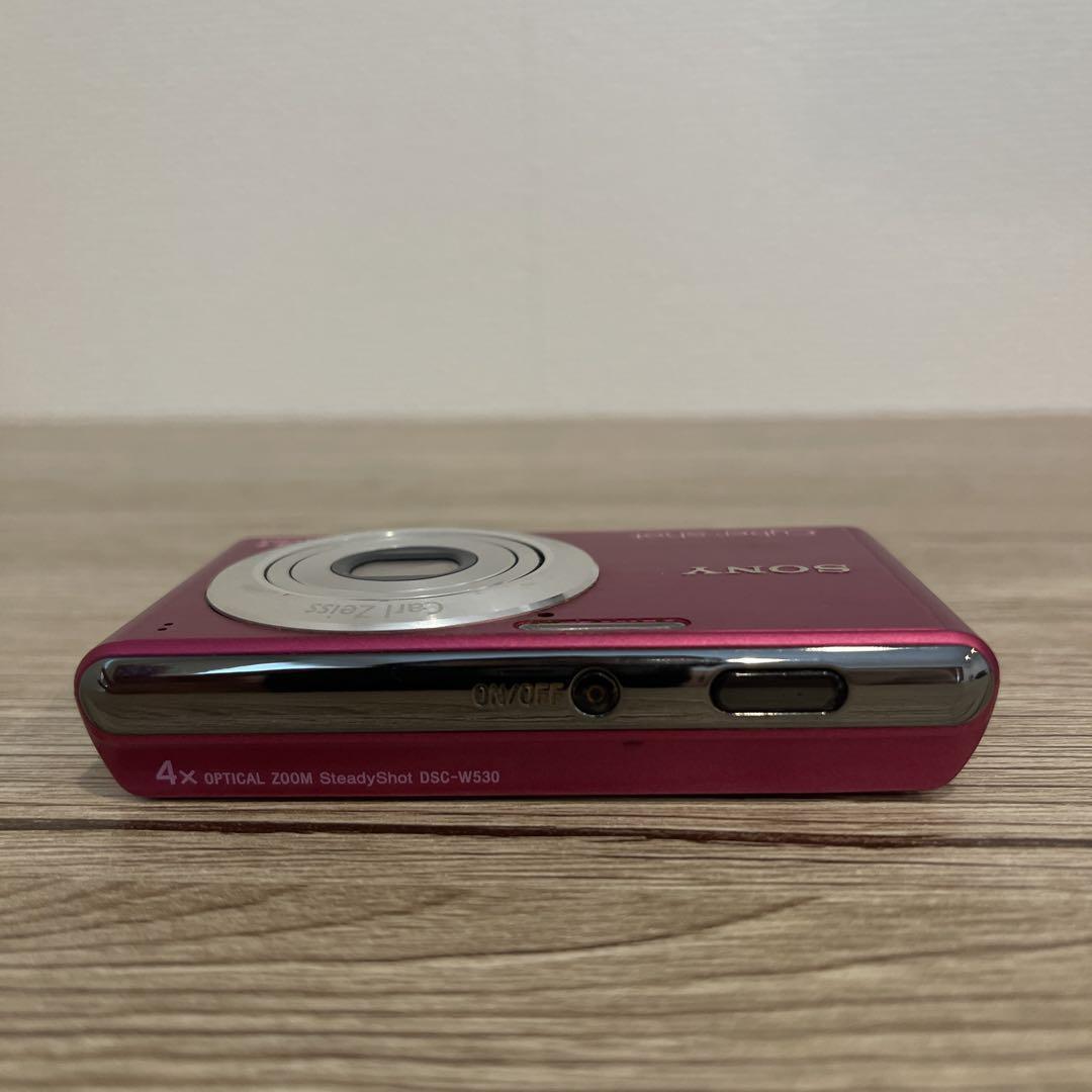 【超美品】Sony Cyber-shot DSC-W530 ピンク 動作確認済 Sony Cyber-shot DSC-W530 Pink Digital Camera w/Battery