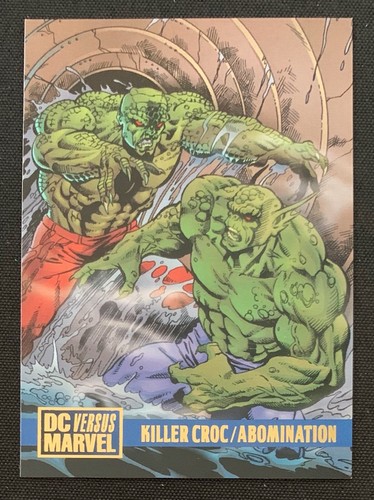 1995 MARVEL VS DC IMPACT BATTLE HOLO F/X INSERT BASE SET CARD SINGLES YOU CHOOSE - Picture 70 of 82