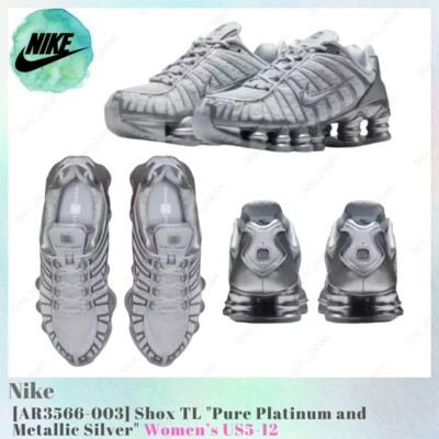 NIKE WMNS SHOX TL シルバー Size 11 - Nike Shox TL Chrome W for sale online | eBay