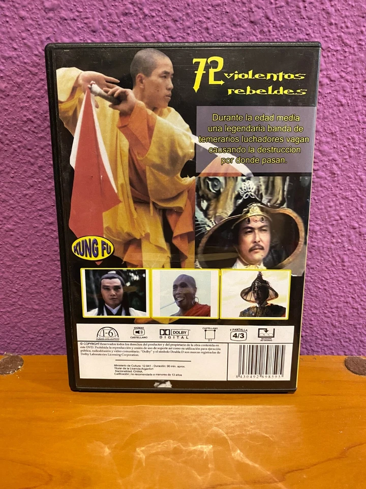LOTE DE 3 PELÍCULAS DE ARTES MARCIALES - DVD COMO NUEVAS - Imagen 3 de 4