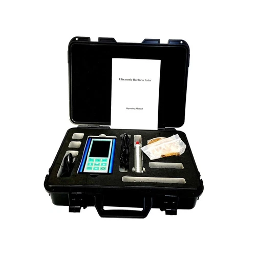 Digital Ultrasonic Hardness Tester Gauge Test Force 98N 10kgf Probe Ra＜15um