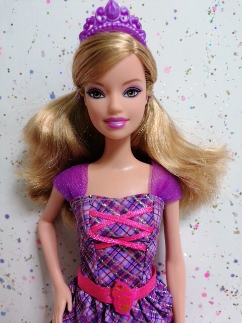 Barbie Princess Charm School Delancy Doll Incomplete