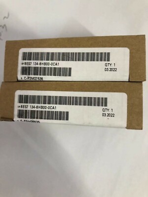 6ES7134-6HB00-0CA1 6ES7134-6HB00-0 New In Box 1PCS Free Expedited Shipping 1PCS