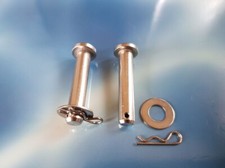 Yamaha RD250 RD250A RD250B 1973 -1975 Rear Footrest Pins Stainless Steel
