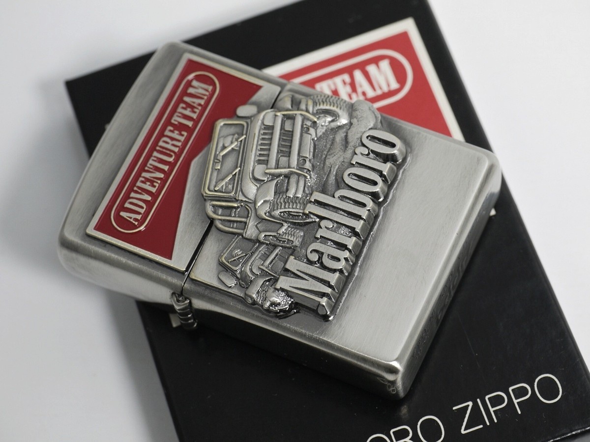 Zippo Marlboro ADVENTURE TEAM　【未使用】 未使用✴️ZIPPO『ジッポー Marlboro ADVENTURE TEAM』