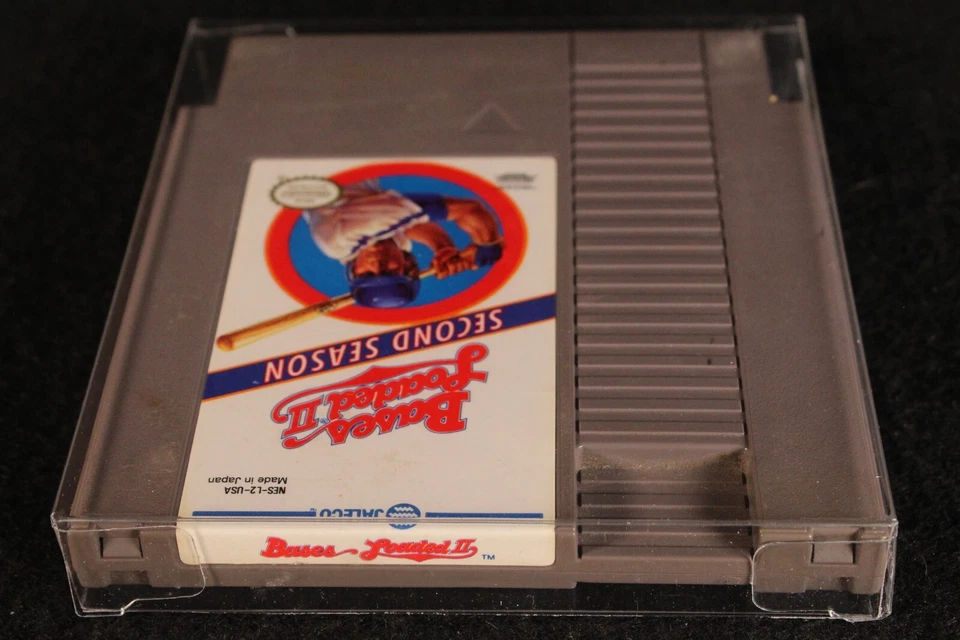 Nintendo Bases Loaded II: Second Season NES vintage video game cartridge 1989 - Image 2 of 4