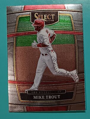 2022 Panini Select #88 Mike Trout - Los Angeles Angels