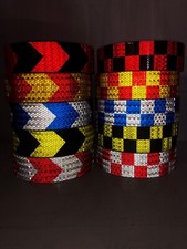 Reflective Tape Vinyl Self-adhesive Waterproof Reflective Stickers UK Stock