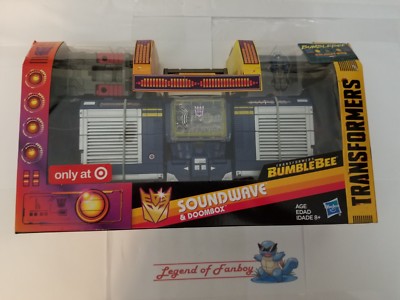 New * Transformers - Soundwave & Doombox - BumbleBee