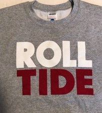 Roll Tide Bama Sweatshirt University of Alabama Crimson Tide crew neck
