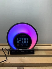 La Crosse Technology, Ltd. C80994 Soluna Mood Light Alarm Clock, Black