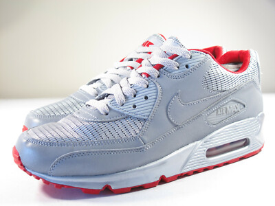 DS 2009 NIKE AIR MAX 90 3M 325018 009 METALLIC SIVER 8.5 - 14
