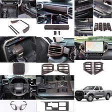 Oak Wood Grain Interior Accessories Kit Cover Trim For Toyota Tundra 2022 2026