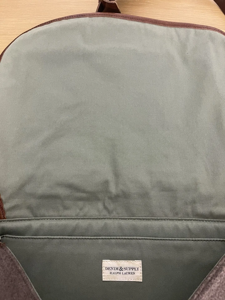 Ralph Lauren Rugby Rayas Cartera Suroeste Bolso de Mano RRL Mensajero Azteca Polo Bolso Foto 3 de 4