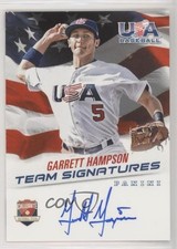 2015 Panini USA Baseball 140/399 Garrett Hampson #GH Auto 3wu