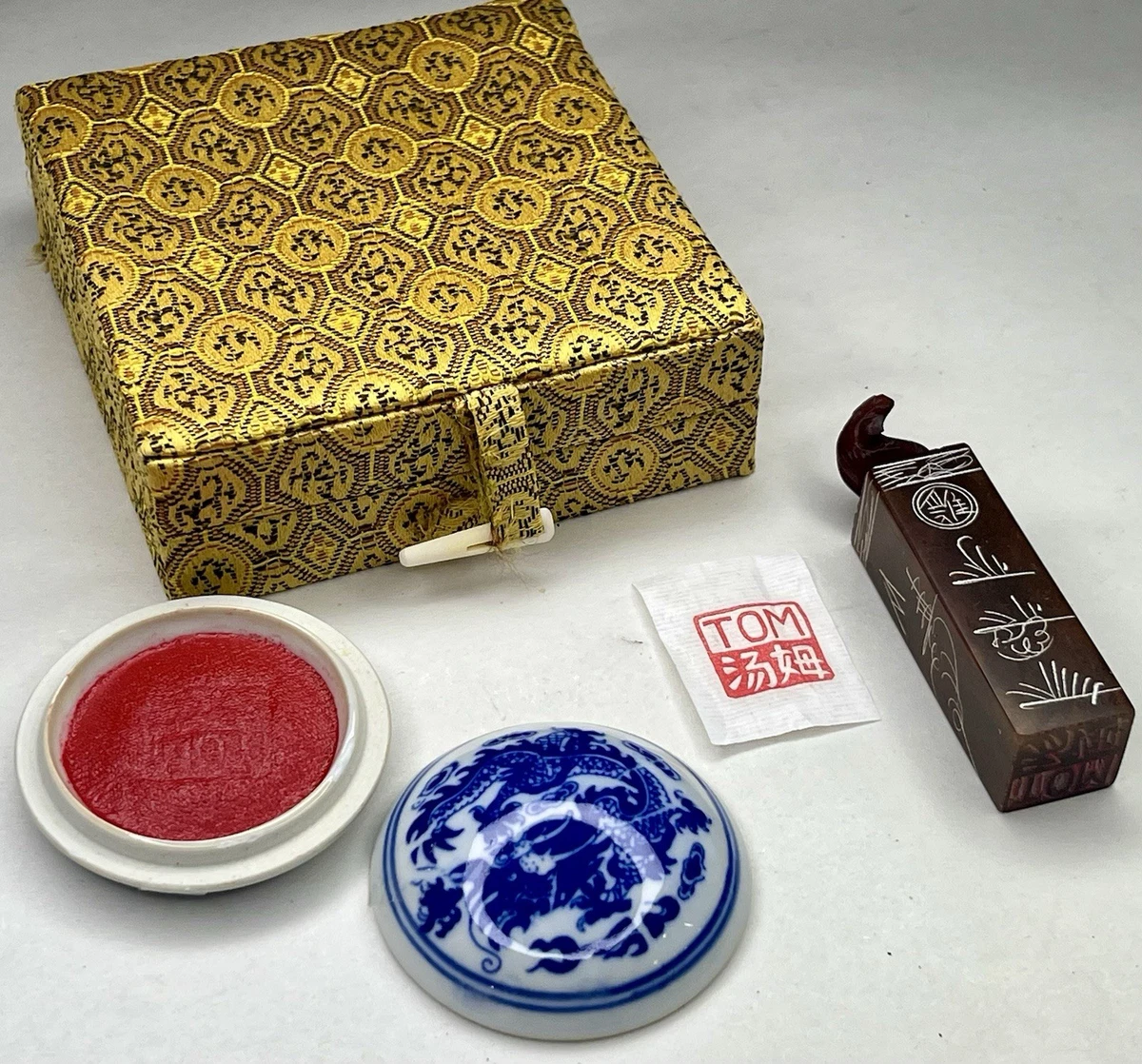 红色1900-1940 年前中国风雕像、雕像| eBay