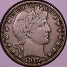 1915-S Barber Half Dollar XF ***RARE ORIGINAL HALF DOLLAR***