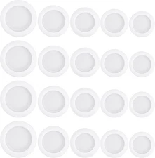 Grevosea 20 Pieces Piggy Bank Plug, Saving Box Plug White 