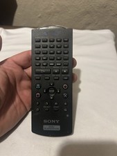OEM Sony DVD/Playstation PS2 Remote Control SCPH-10150 Black - CONTROL ONLY