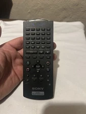 OEM Sony DVD/Playstation PS2 Remote Control SCPH-10150 Black - CONTROL ONLY