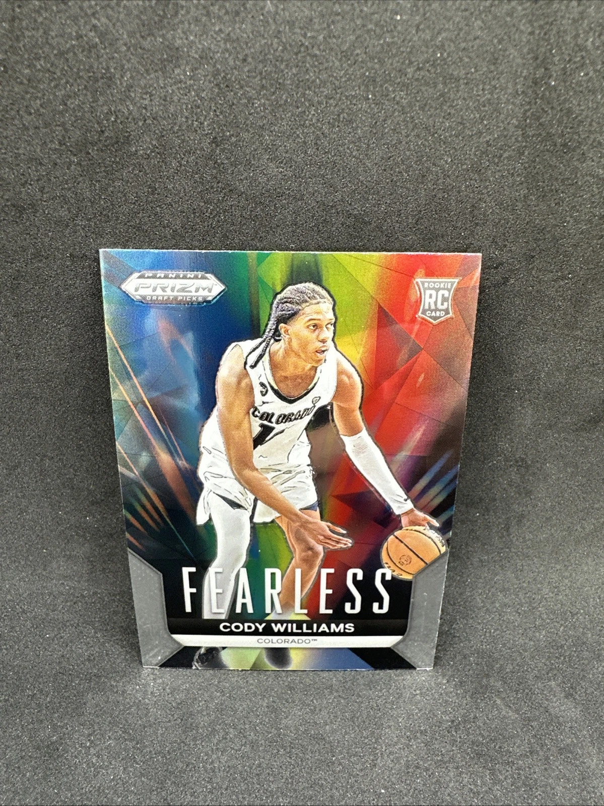 CODY WILLIAMS 2024 Prizm Draft Picks Fearless Silver Rookie Insert #5