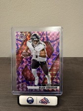 2025 Panini Mosaic - Bijan Robinson #166 Reactive Purple Mosaic Prizm