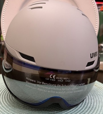 Uvex Wanted Visor Rhino Mat Ski Helmet Size M/L 58-61cm