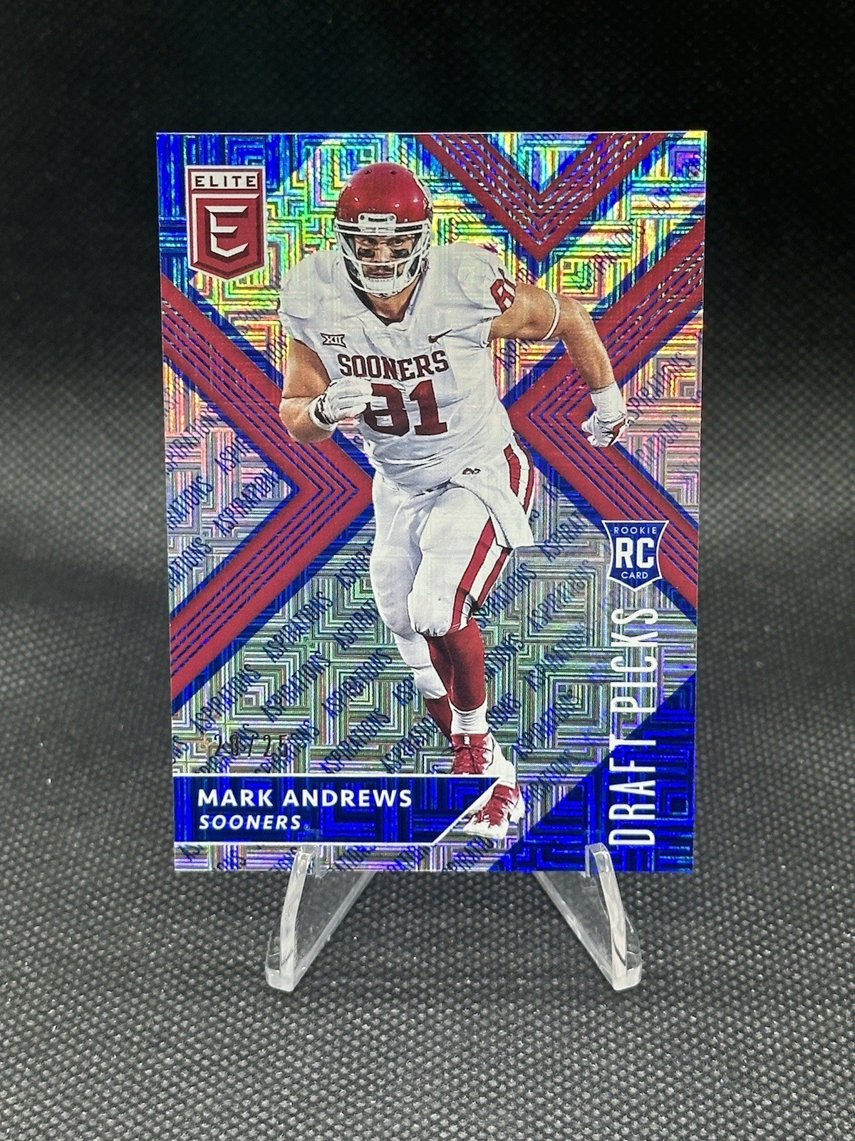Mark Andrews Panini Elite Draft Picks Collegiate #115 Base