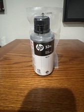 Genuine HP 32XL 135-ml Black Ink Bottle, 1VV24A New