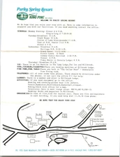 Purity Spring Resort & King Pine Ski Area NH Brochure Map 1980s East Madison
