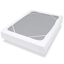 Box Spring Cover Queen Size With Smooth And Elastic Woven Material, Only Covers 