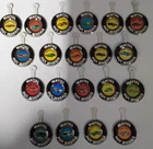Original Vtg Hot Wheels Redline Metal BUTTON BADGE Nice Rare set Sweet 16+4 1967