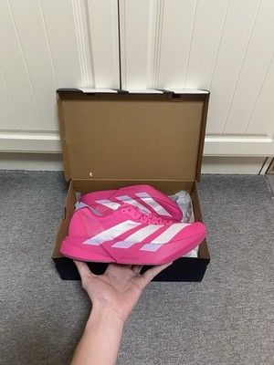 Adidas Adizero Adios Pro 4 Shock Pink Laufschuhe Neu mit Karton Größe 10uk Herren JR1269