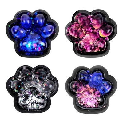 4 Stück Cat Paw Squishy, Squishy Pfote, Katzenpfoten Squishy
