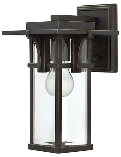 Hinkley Manhattan 11 3/4" High Bronze Outdoor Wall Light - Picture 2 of 5