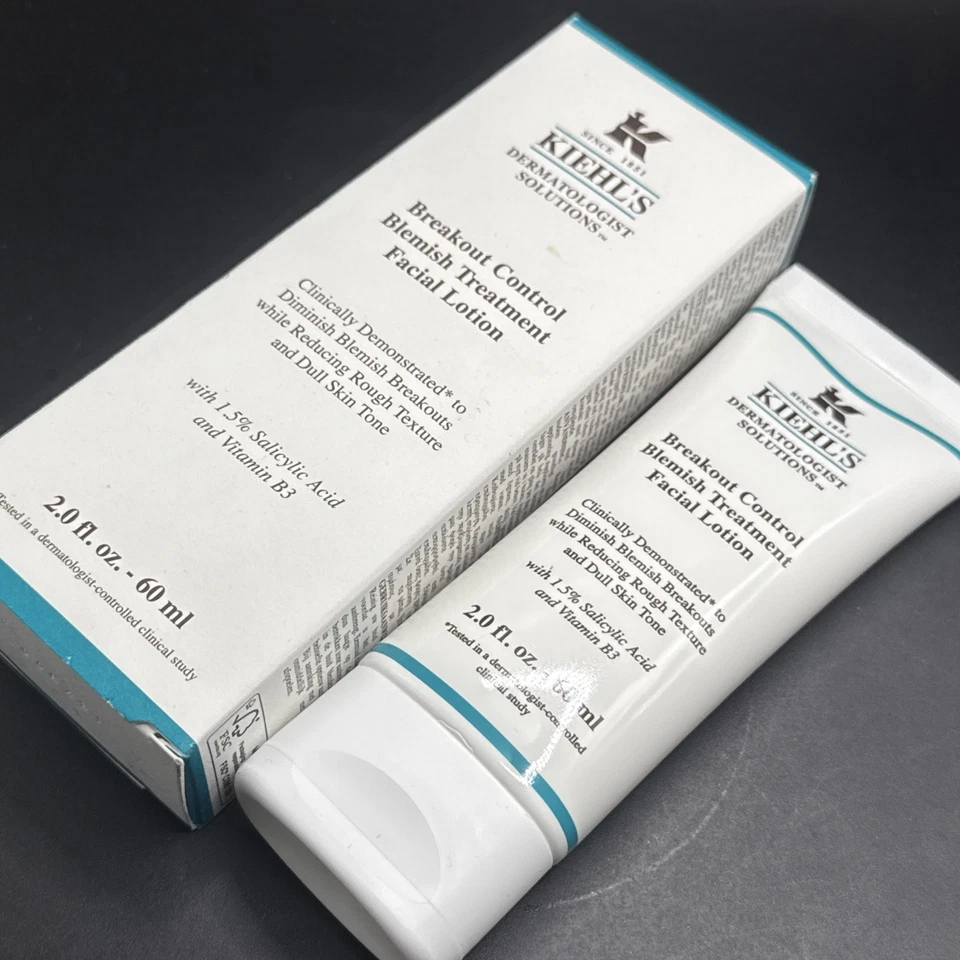 Kiehl's Breakout Control Blemish Treatment Facial Lotion 2oz 60ml  BNIB - Image 3 of 4