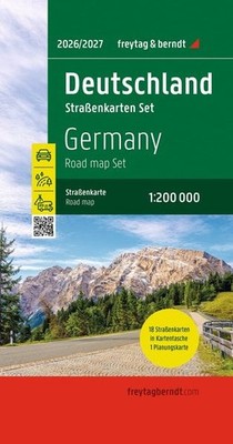 freytag & berndt Straßenkarte Deutschland Set 2026/2027 1:200.000 | deutsch