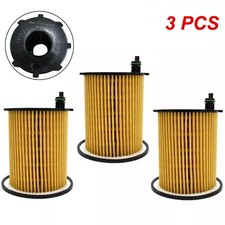 3Pc Oil Filter For Citroen Berlingo Peugeot 206 207 208 307 407 1007 1.4 1.6 HDI