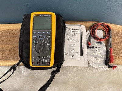 Fluke 289 True RMS Industrial Logging Multimeter w/ Case Leads Manual