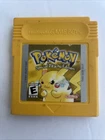 Pokemon 1999 Yellow Version Special Pikachu Edition Nintendo Game Boy Authentic