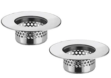 Bathroom Sink Strainer (2 Pack), Bathtub Drain Cover Lavatory Sink Drain Straine