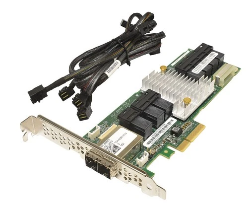 Intel 12G SAS/SATA RAID Controller PBA RES3FV288 7x SFF-8643, 2x SFF-8644 +Cable