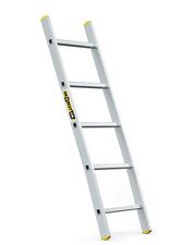 Drabest 5 Tread Aluminium Single Section Ladder EN131 Pro Use 150kg Lightweight