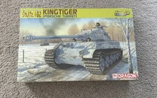 Dragon #6312 1/35 Scale, Sd.Kfz. 182 King Tiger (Porsche Turret) Premium W Xtras